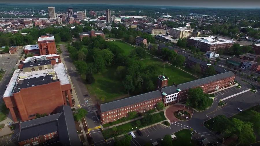 Springfield Technical Community College Aerial View